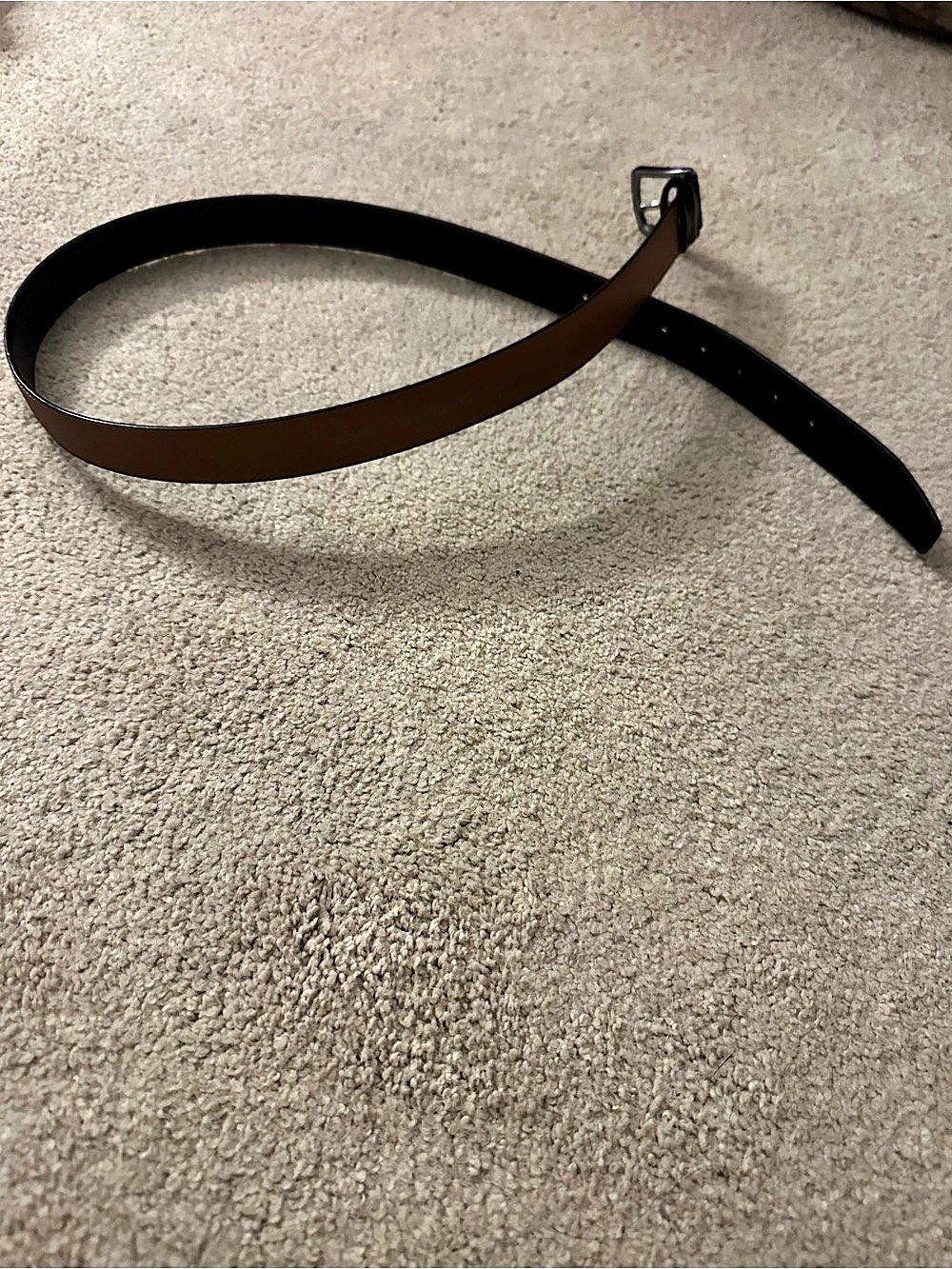 Vince Camuto Men's Black Leather Belt Size 40. Never Worn!